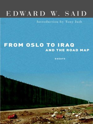cover image of From Oslo to Iraq and the Road Map